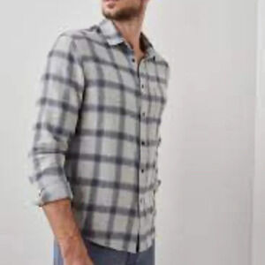 Rails Lennox Shirt Metallic Storm Heather Sz XXL